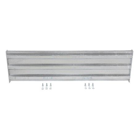 Vestil Bolt-On Style Guard Rail 5 Ft Galvanized GR-F3R-BO-5-HDG